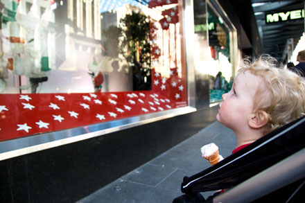 Melbourne Myer Christmas Windows 2009 - Caitlin